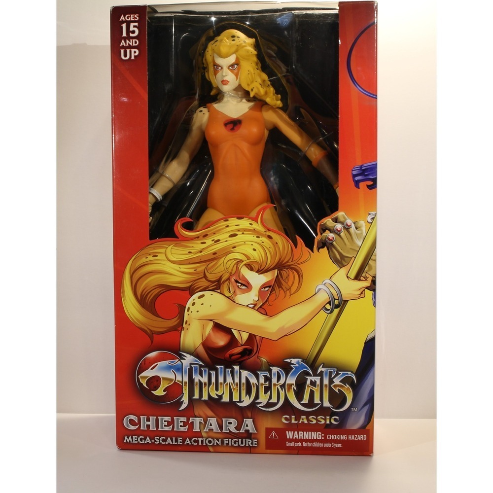 Thundercats Classic CHEETARA Mega-Scala Action Figure MEZCO Toys 2013 Sealed(M)